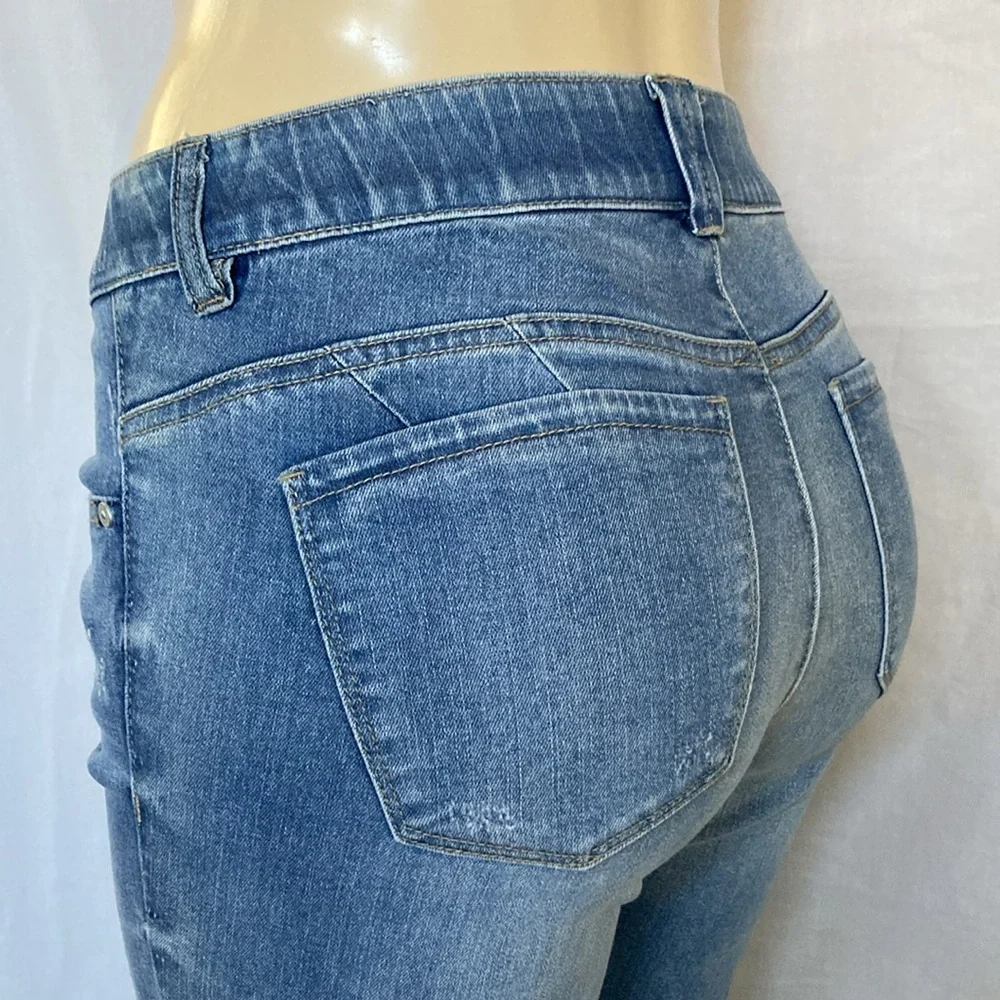 DEMOCRACY Jeans Women’s Tummy Control Size 6 Distressed Itty Bitty Boot NWOT_8